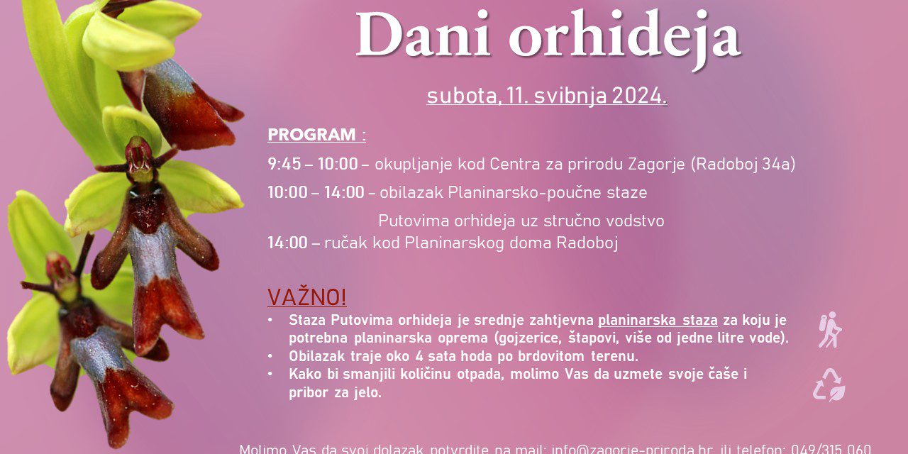 poziv orhideje