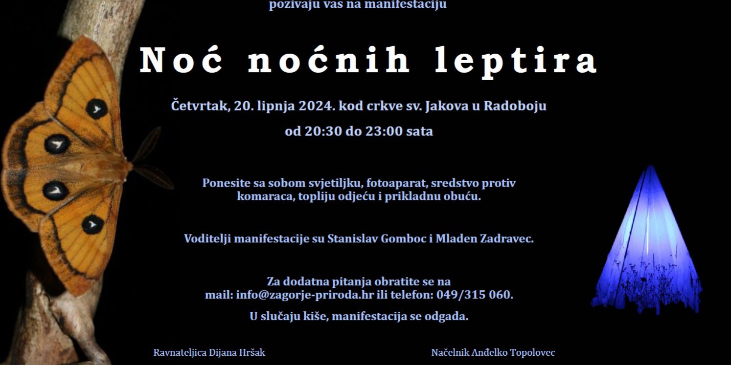 noć noćnih leptira 2024 poziv